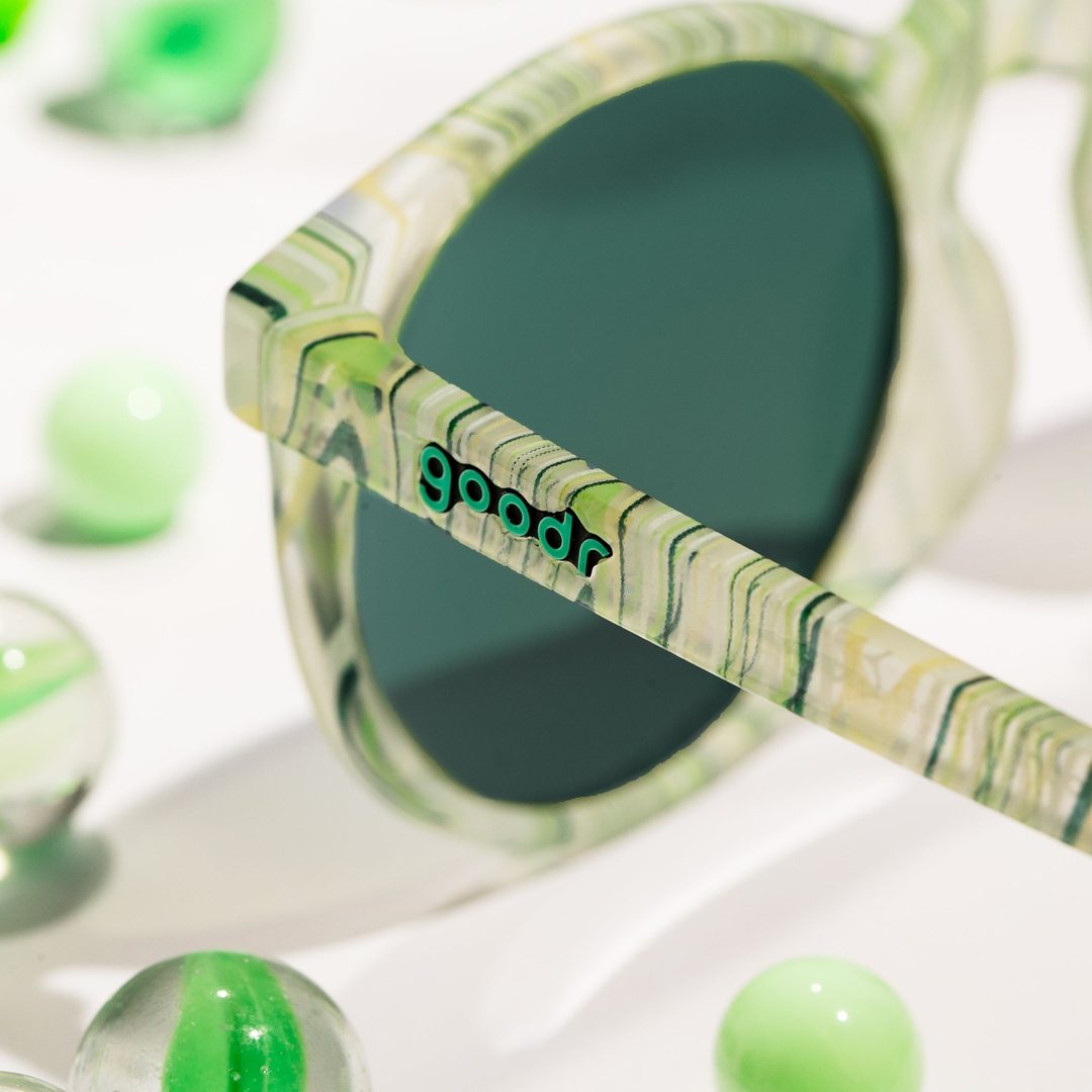 "Marble Arts Master” Circle G Polarized Sunglasses - X747X