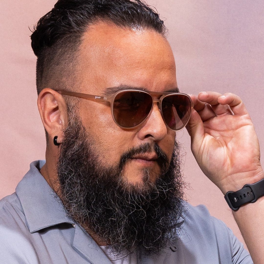 "Purple's Midlife Crisis” Mach G Polarized Sunglasses - X747X