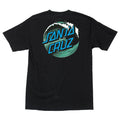 Santa Cruz Wave Dot Short Sleeve Youth T-Shirt - Black - X747X