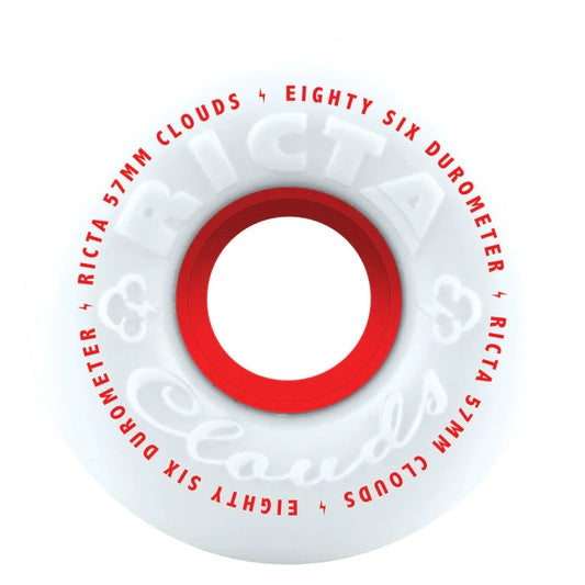 Ricta Clouds Wheels 57mm 86a - Red (Set)