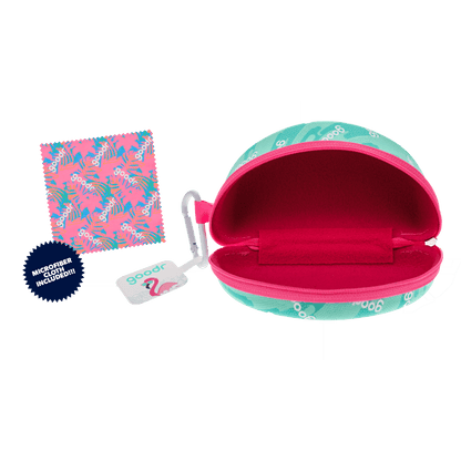 "Gnarliest Case Scenario” Wrap Sunglasses Case with Carabiner - X747X