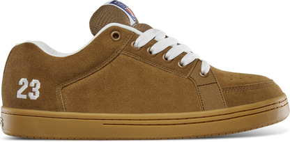 ETNIES SAL 23 TAN / GUM SKATEBOARD SHOES