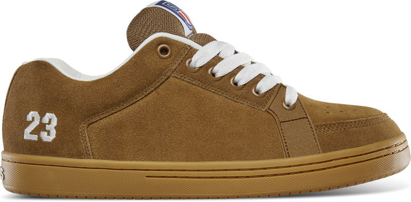 ETNIES SAL 23 TAN / GUM SKATEBOARD SHOES - X747X