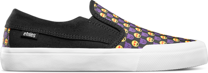 Etnies Langston Womens Black/Yellow/Black Slip Skate Shoes