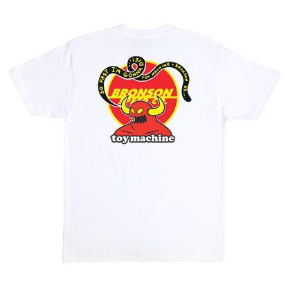 BRONSON X TOY MACHINE HEAVYWEIGHT T-SHIRT