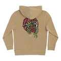 Santa Cruz x Stranger Things Demogorgon Dot Youth Hoodie - Pigment Sandstone