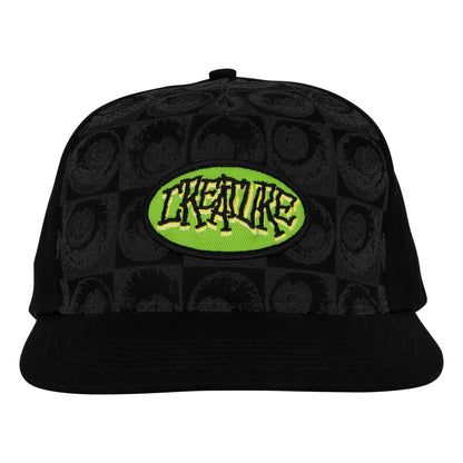 Creature Crash And Burn Snapback Hat
