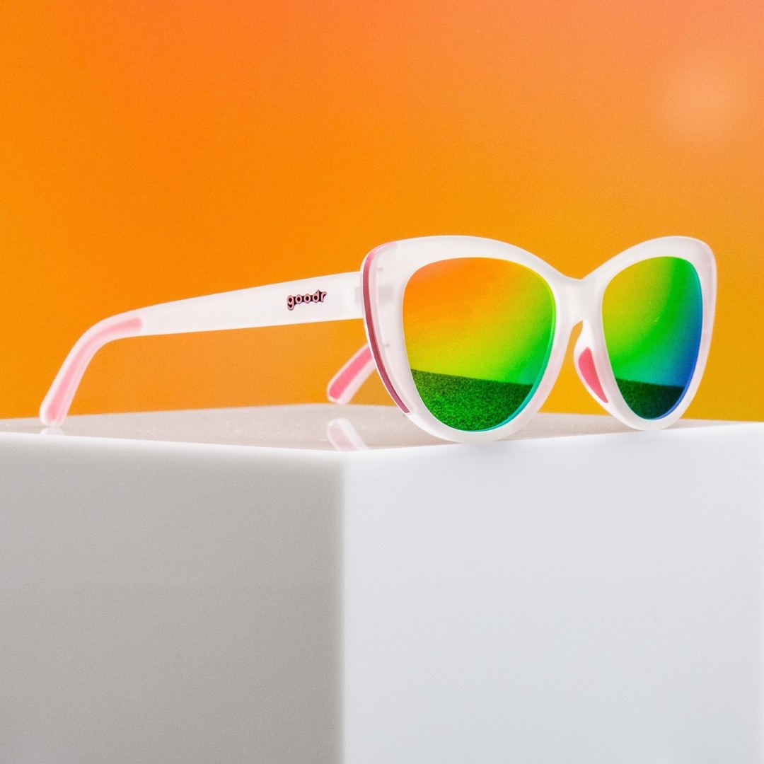 "Rainbow Runway Ready" Glam G Polarized Sunglasses - X747X