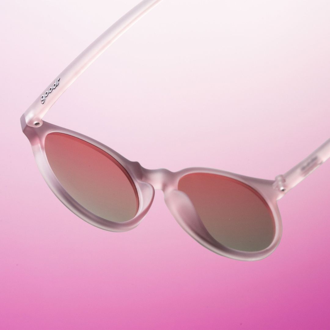 "Mauve Mood Board” Limited Circle G Polarized Sunglasses - X747X