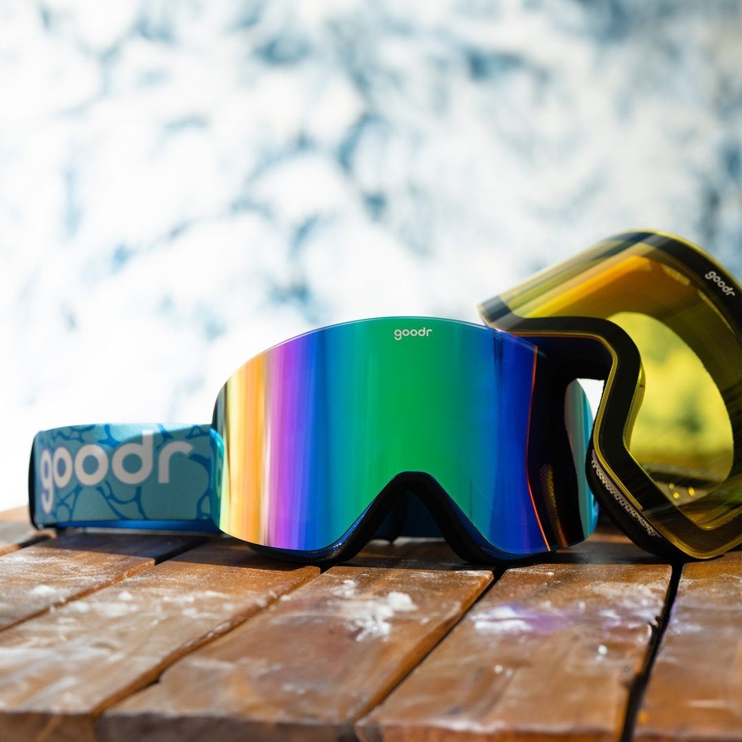 "Cold-Blooded Lodge Lizard” Limited SNOW G Polarized Goggles - X747X