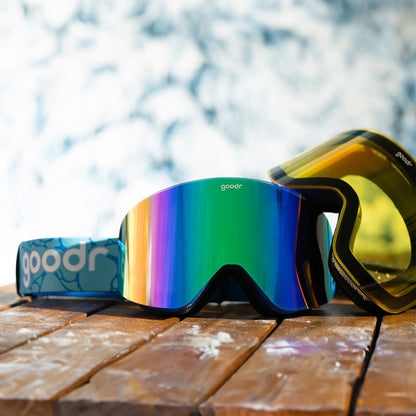 "Cold-Blooded Lodge Lizard” Limited SNOW G Polarized Goggles - X747X