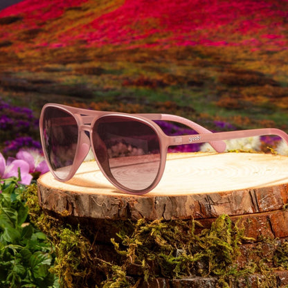 "Purple's Midlife Crisis” Mach G Polarized Sunglasses - X747X