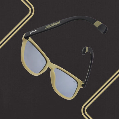 "Let's Go Buffs!!!” CU Collegiate OG Polarized Sunglasses - X747X