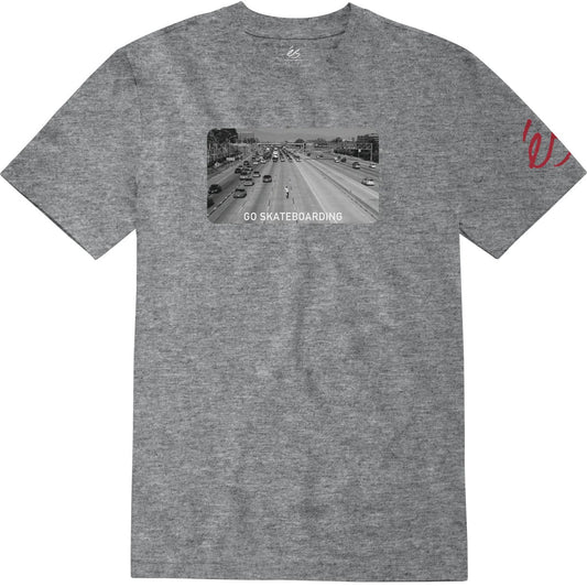 éS GSD Tee - Grey/Heather