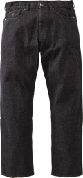 eS Black Wash Baggy Denim Pants