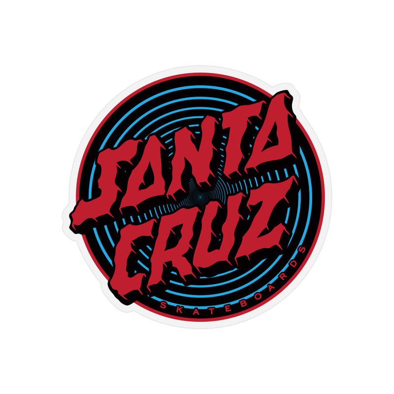 Santa Cruz Depth Dot 4" Sticker - X747X
