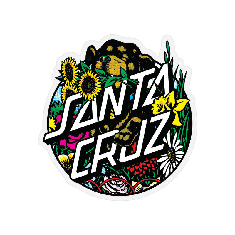 Santa Cruz Eric Dressen Pup 4" Sticker - X747X