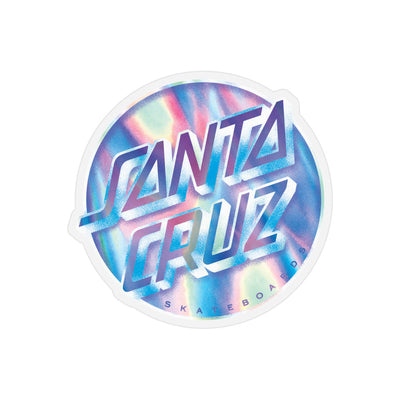 Santa Cruz Iridescent Dot 3" Sticker - X747X