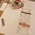 Denny Riordon Stick Man FREESTYLE Limited Edition Deck 7.3” x 27.75” HAND PAINTED (1 of 5) - X747X