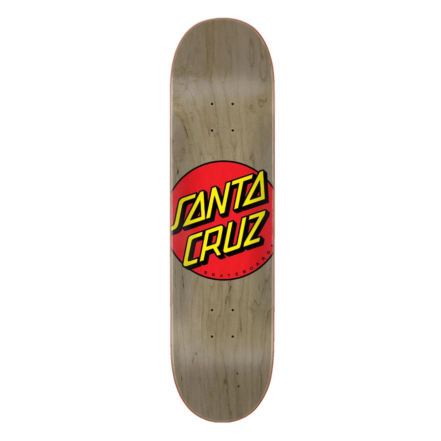 Santa Cruz Classic Dot Skateboard Deck - 8.375″