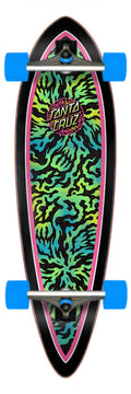 Santa Cruz Obscure Dot Cruzer Pintail Complete Skateboard 9.2 x 33 - X747X