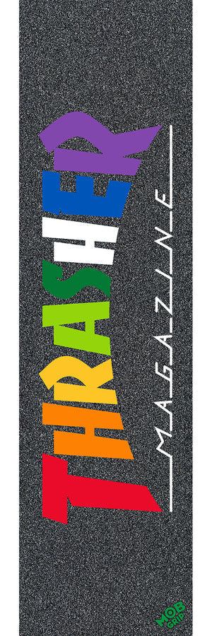 Mob x Thrasher Magazine Rainbow Skateboard Grip Tape - X747X