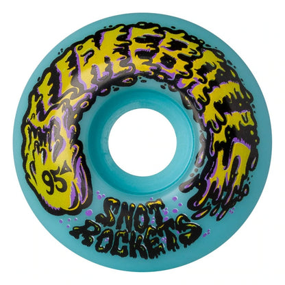 Slime Balls Snot Rockets Wheels 53mm 95a - Pastel Blue (Set)