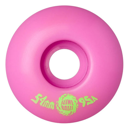 Slime Balls Snot Rockets Wheels 54mm 95a - Pastel Pink (Set)
