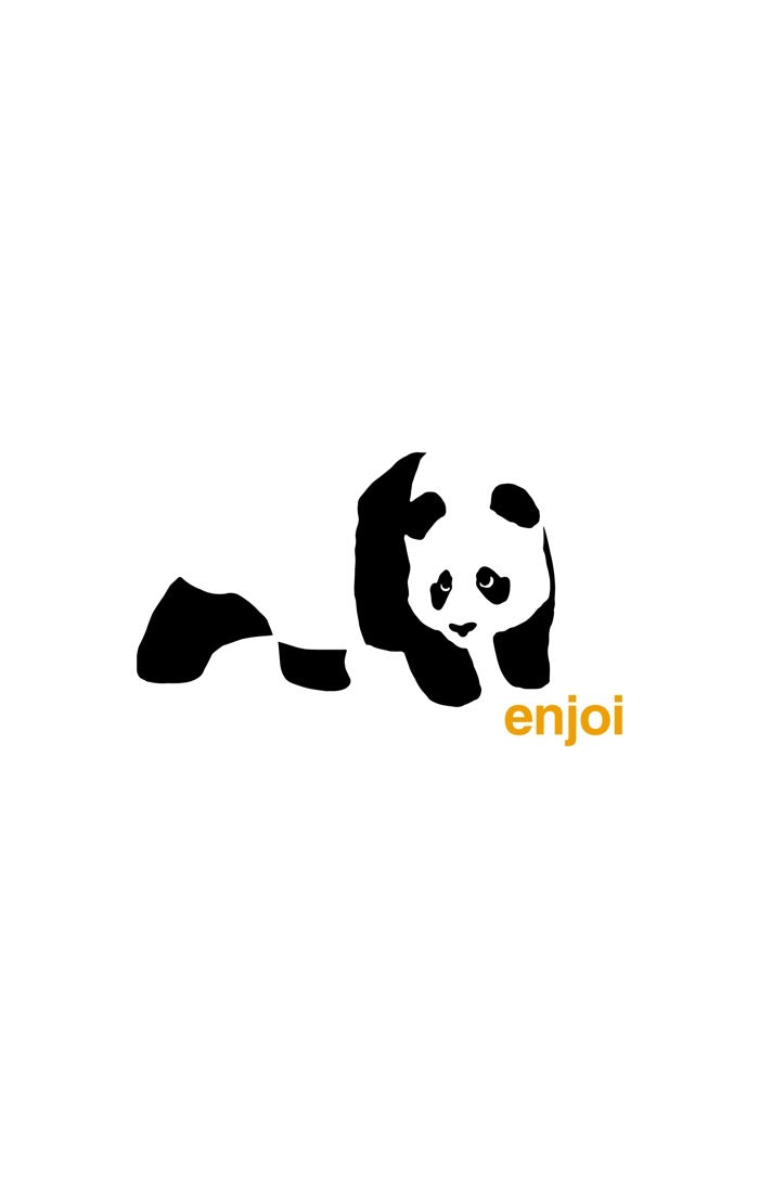 Enjoi Panda Logo Skateboard Sticker - X747X