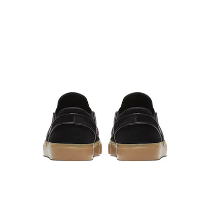 Nike Shoes SB Zoom Stefan Janoski Slip-On - Black/Gum Light Brown-Gunsmoke