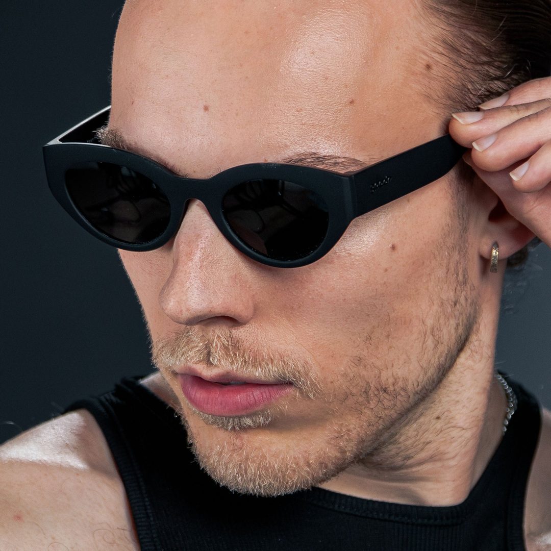 "In My Cosmic Era” Moon G Polarized Sunglasses - X747X