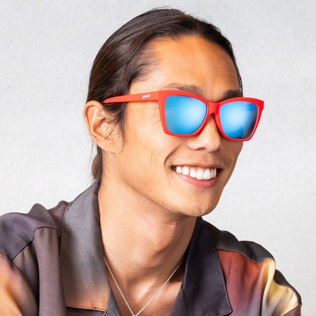 "Kisses Canvas, Sells It For Fortune" Polarized Pop G Sunglasses - X747X