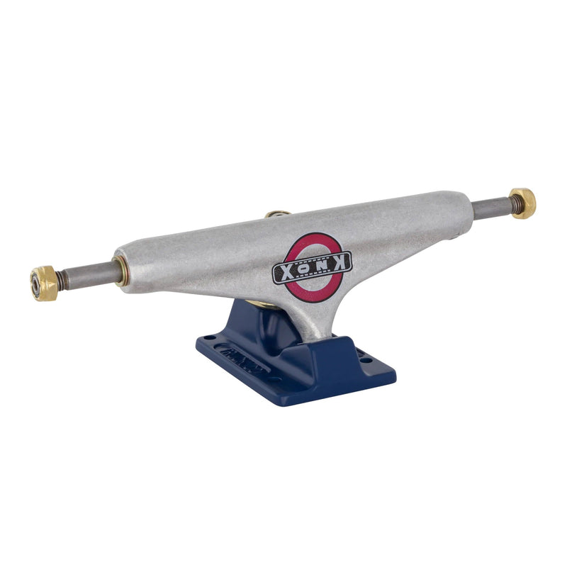 Independent Trucks 139mm Knox Stage 11 Forged Hollow Standard - Silver/Blue (Set of 2) - X747X