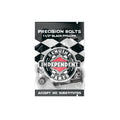 Independent Truck Co. Genuine Parts 1.5" Black Skateboard Mounting Hardware - X747X