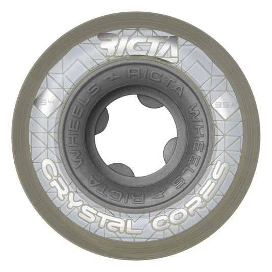 Ricta Crystal Core Wheels 54mm 99a- White/Grey (Set)