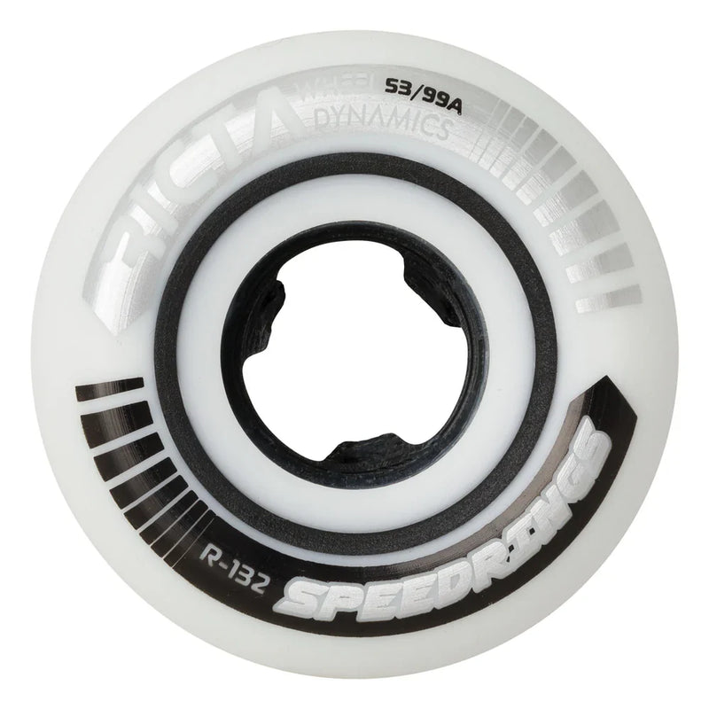 Ricta Speedrings Wide Wheels 53mm 99a - Silver (Set) - X747X