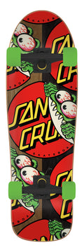 Santa Cruz Beware Dot 9.7" Shaped Complete Skateboard - X747X