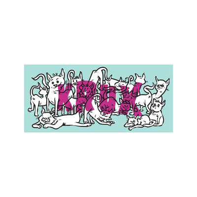 Krux Cat Party Sticker - X747X