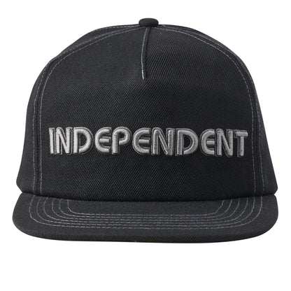 Independent Groundwork Snapback Unstructured Low Hat