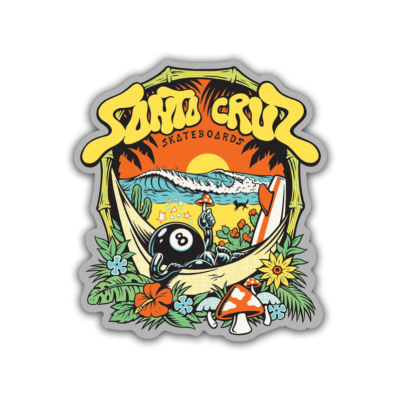 Santa Cruz Winkowski 8Baller Trip Sticker - X747X