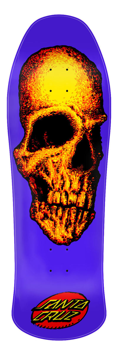 Santa Cruz Street Creep Cobalt Blue Dip 10" Skateboard Deck - X747X