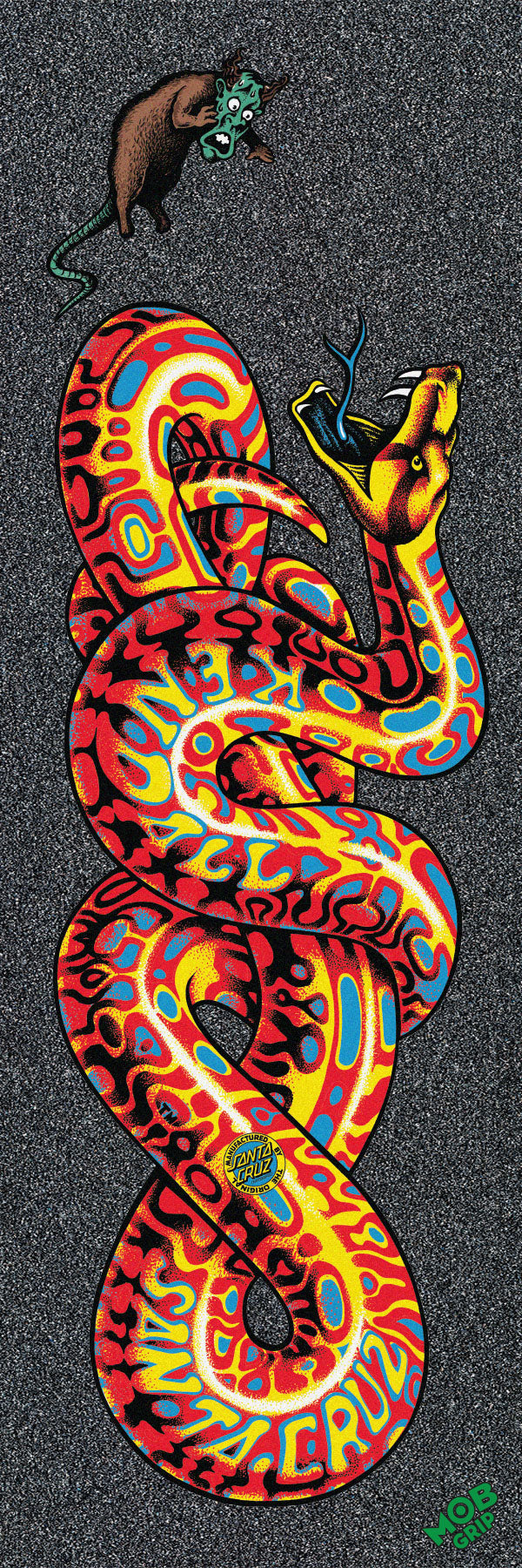 Mob x Santa Cruz Kendall Snake Skateboard Grip Tape - X747X