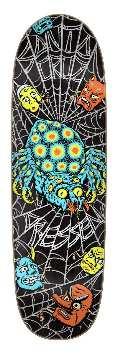 SANTA CRUZ DRESSEN "Spider" Pro 9.25" SKATEBOARD DECK - X747X