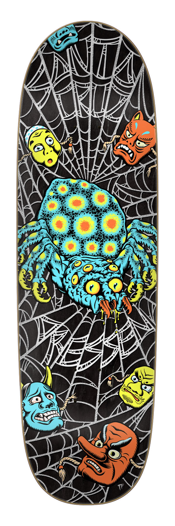 SANTA CRUZ DRESSEN "Spider" Pro 9.25" SKATEBOARD DECK - X747X