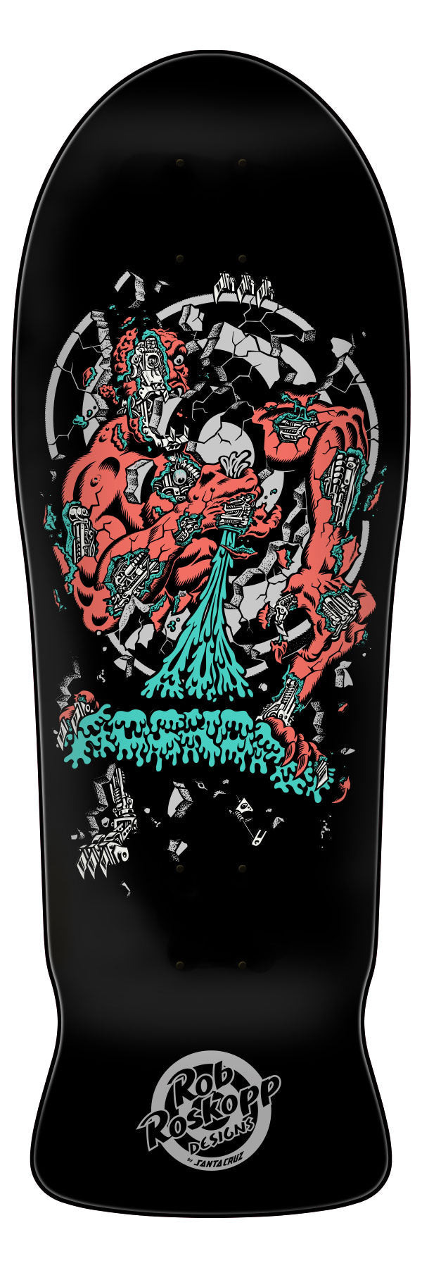 Santa Cruz Rob Roskopp Four 10.21" Skateboard Deck - X747X