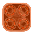Bronson Speed Co. 6-Ball Raw Skateboard Bearings (set of 8) - X747X