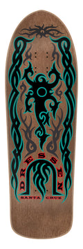 **Pre Order** Santa Cruz Eric Dressen Tribal Brown Stain 9.69" Skateboard Deck - X747X
