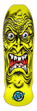 **Pre-Order** SANTA CRUZ ROB ROSKOPP FACE YELLOW 9.5" SKATEBOARD DECK - X747X