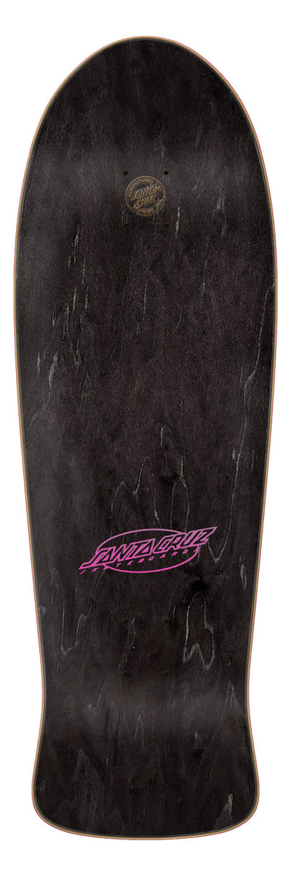 **Pre-Order** SANTA CRUZ SLASHER Silver Kaleidoscope 10.1" SKATEBOARD DECK