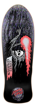 Pre-Order: Santa Cruz O'Brien "Reaper" Silver Kaleidoscope 9.85" Skateboard Deck - X747X